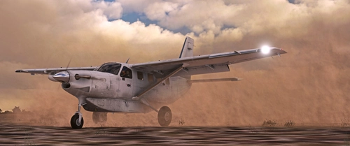 Kodiak 100 Series II dirty livery
