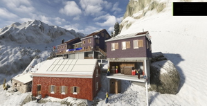 Konkordiahütte mit Treppe thumbnail 7