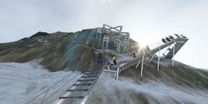 Konkordiahütte mit Treppe thumbnail 14