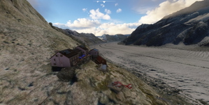 Konkordiahütte mit Treppe thumbnail 3