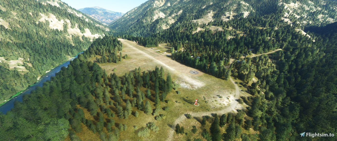 Warren Usfs Krassel USFS Airport, Idaho for Microsoft Flight Simulator | MSFS