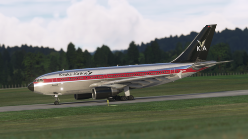 KROKS AIRLINES INIBUILD A310 RETRO