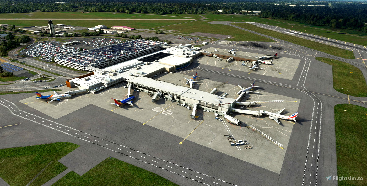 Verticalsim KSYR Syracuse Hancock International for MSFS