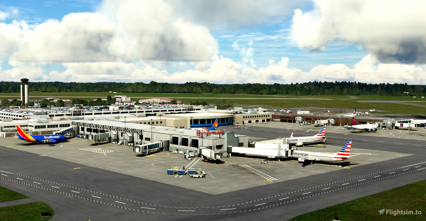 Verticalsim KSYR Syracuse Hancock International for MSFS