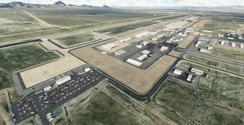 KTNX - Tonopah Test Range Airport - Upgrade