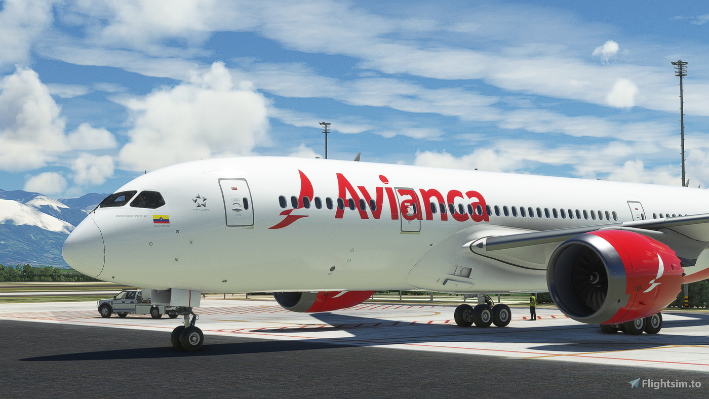 [Kuro 787-8] [V2] Avianca Colombia Boeing 787-8 for Microsoft Flight