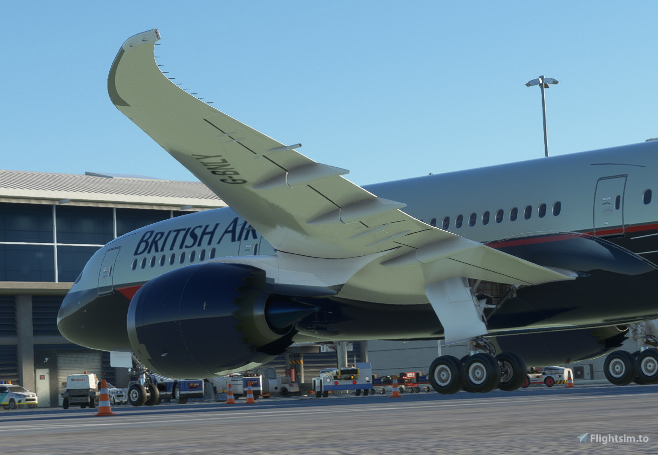 British airways 787（1/200）kisharoy457 Amazon.com: Daron SkyMarks British Airways Boeing 787-8 1