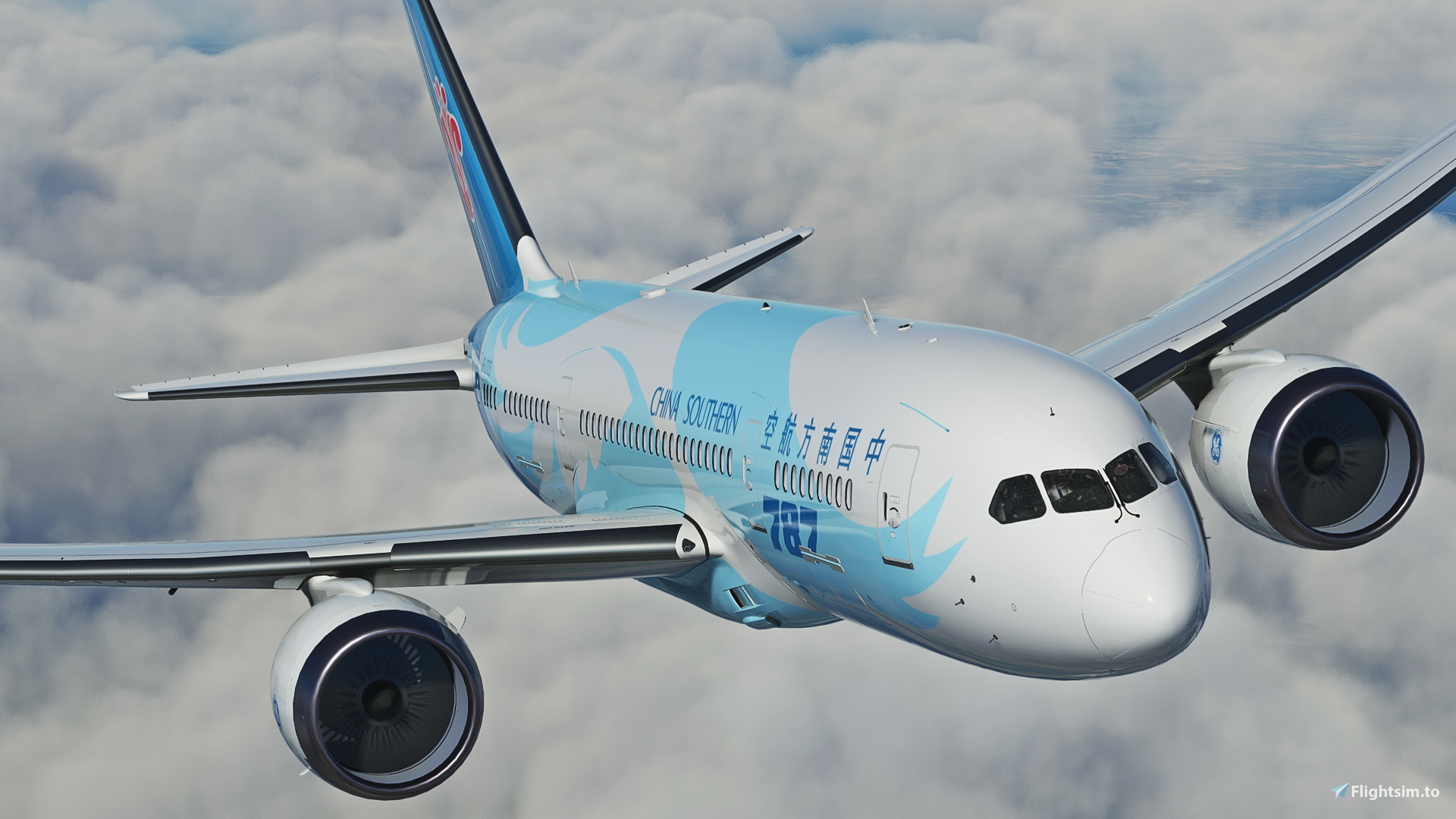Kuro B787-8 [v3] China Southern 中国南方航空B-2725 8k - Aircraft