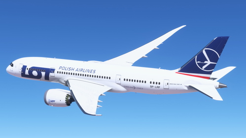 Kuro B787-8 LOT SP-LRF "Franek"