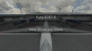 Kuro B787-8 Modified Showcase Views thumbnail 1