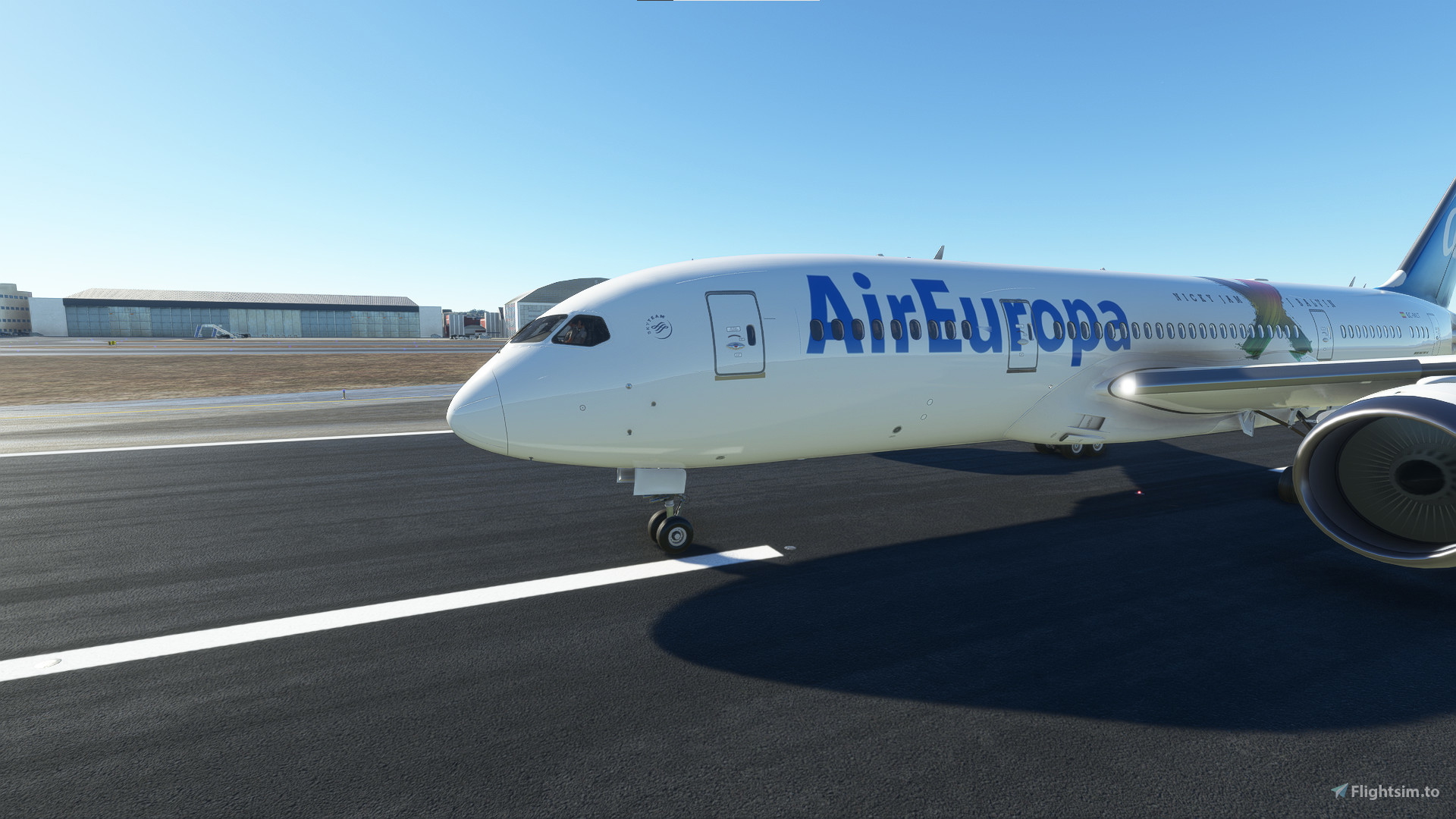Kuro Boeing 787-8 Air Europa EC-MLT J balvin x nicky jam for