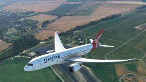 Kuro Boeing 787-8 Qantas VH-ZNA thumbnail 1