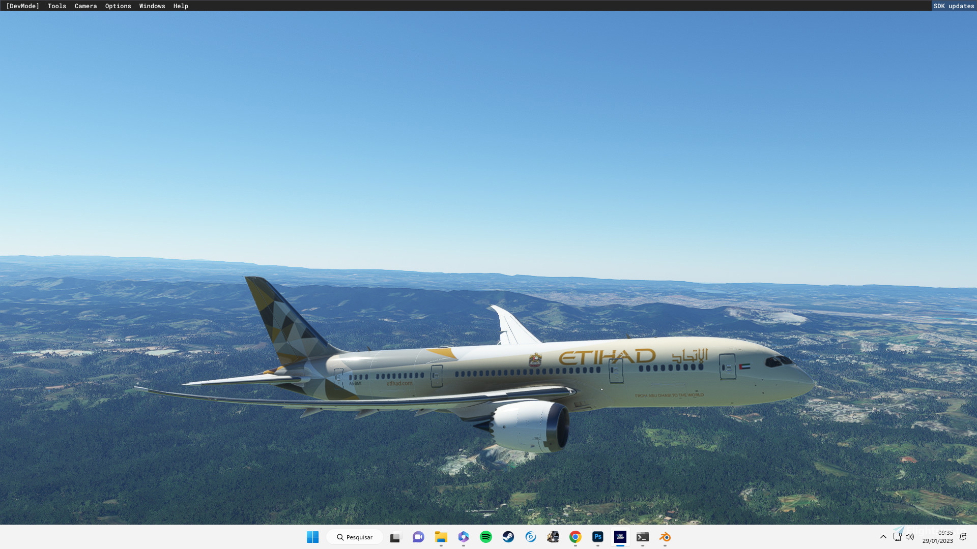 航空機・ヘリコプター ETIHAD B787-9 A6-BLA 航空機・ヘリコプター ETIHAD B787-9 A6-BLA Photo of Etihad