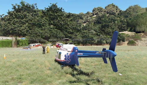 LA County Glendale House Fire LZ