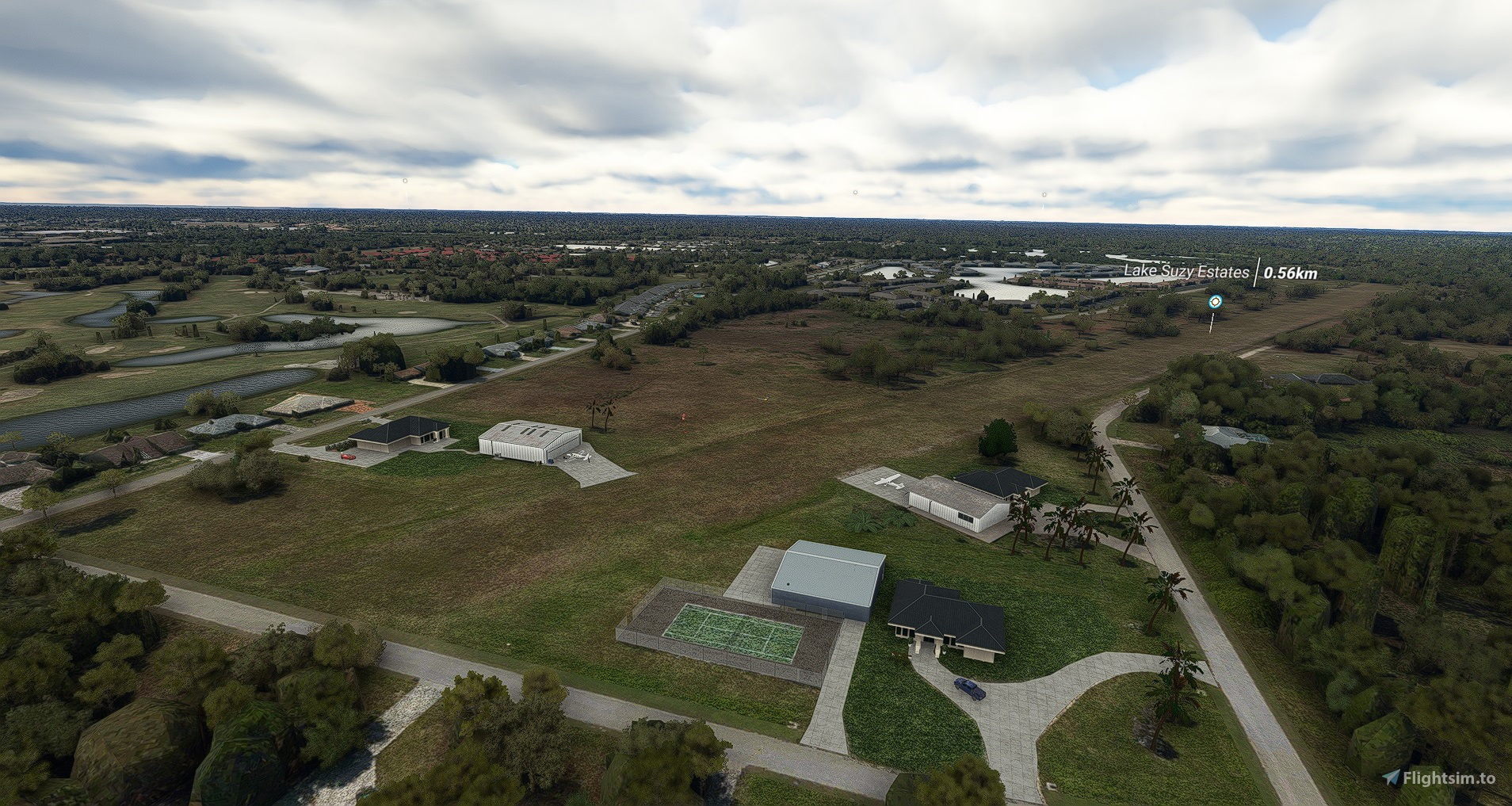 Lake Suzy Estate Florida USA (20FL) for Microsoft Flight Simulator MSFS