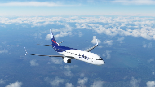 Lan Chile  PMDG 737-900 SSW // CC-CZU