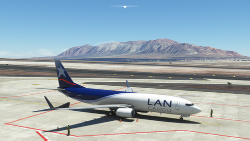 LAN Chile CARGO CC-CZY PMDG 738 BCF