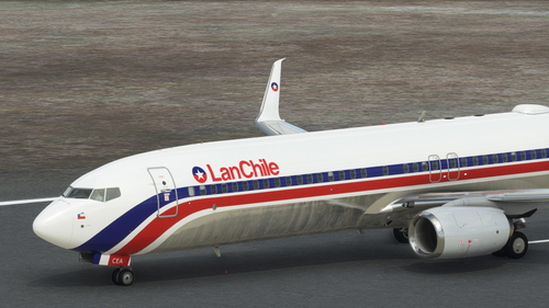 LanChile CC-CEA PMDG 737-900 SSW "Retro Livery"