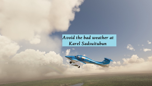 No.18, Landing at Karel Sadsuitubun Airport - WAPF