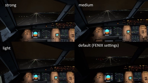Landing Lights Enchancement [FENIX a320ceo]