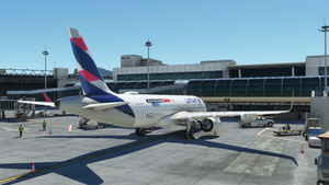 Latam Pass - (PR-XBE) - 8k-resolution - FlyByWire A32NX thumbnail 4