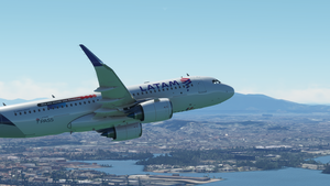 Latam Pass - (PR-XBE) - 8k-resolution - FlyByWire A32NX thumbnail 7