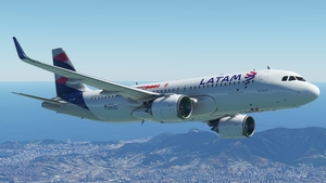 Latam Pass - (PR-XBE) - 8k-resolution - FlyByWire A32NX thumbnail 12
