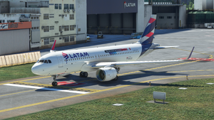 Latam Pass - (PR-XBE) - 8k-resolution - FlyByWire A32NX thumbnail 5