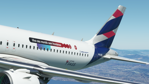 Latam Pass - (PR-XBE) - 8k-resolution - FlyByWire A32NX thumbnail 9