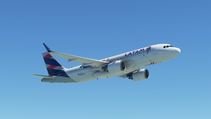 Latam Pass - (PR-XBE) - 8k-resolution - FlyByWire A32NX thumbnail 13