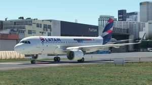 Latam Pass - (PR-XBE) - 8k-resolution - FlyByWire A32NX thumbnail 3