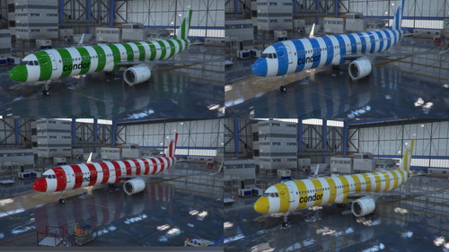LATINVFR 321 Condor Livery Pack