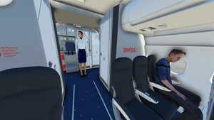 LATINVFR A318 Swiss Air Livery thumbnail 5
