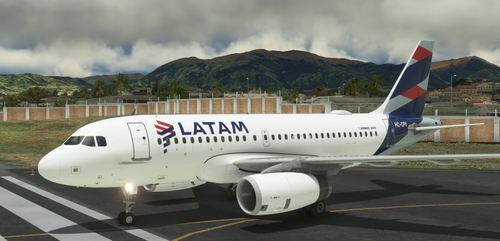 LatinVFR A319 - LAN ECUADOR A319 IAE HC-CPY