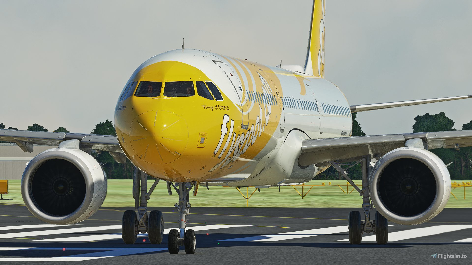 航空機・ヘリコプター Aviation 1:200 Flyscoot A321NEO 9V-NCA Aviation1:200 Scoot Airlines Airbus A321NEO Diecast Aircraft