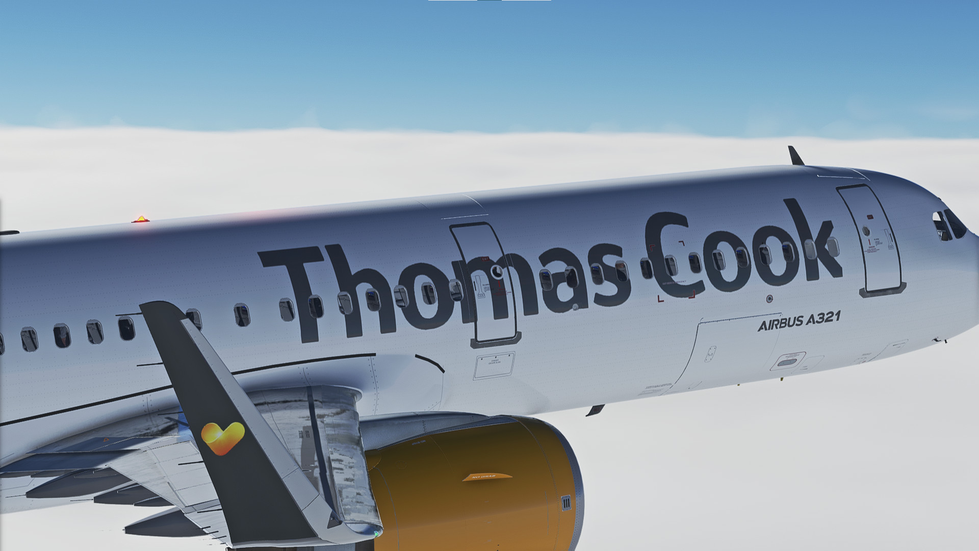LatinVFR A321neo Thomas Cook G-TCDE Livery - Image 1