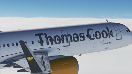LatinVFR A321neo Thomas Cook G-TCDE Livery