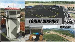 LDLO Lošinj Airport - Enhanced Version thumbnail 1
