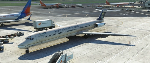 LeonardoSH MD-82 Saudi Arabian Airlines HZ-APM -fictional-