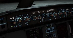 Light Blue and White LCD for the new updated Airbus A330-900neo Headwind 0.300 thumbnail 9