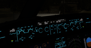 Light Blue and White LCD for the new updated Airbus A330-900neo Headwind 0.300 thumbnail 1
