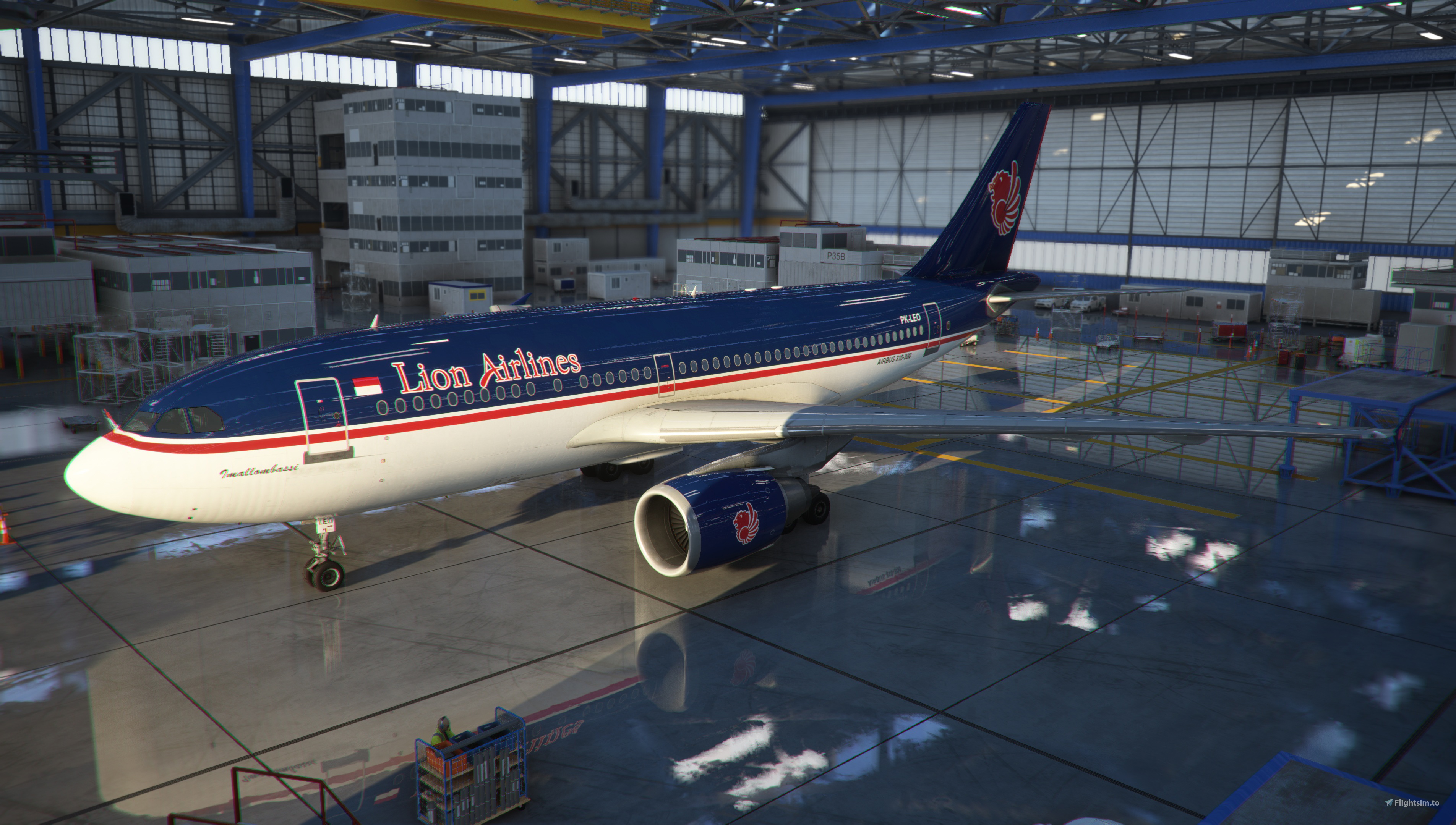 Lion Airlines PK-LEO for iniSimulations A310-300 MSFS Edition for ...