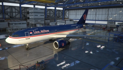 Lion Airlines PK-LEO for iniSimulations A310-300 MSFS Edition
