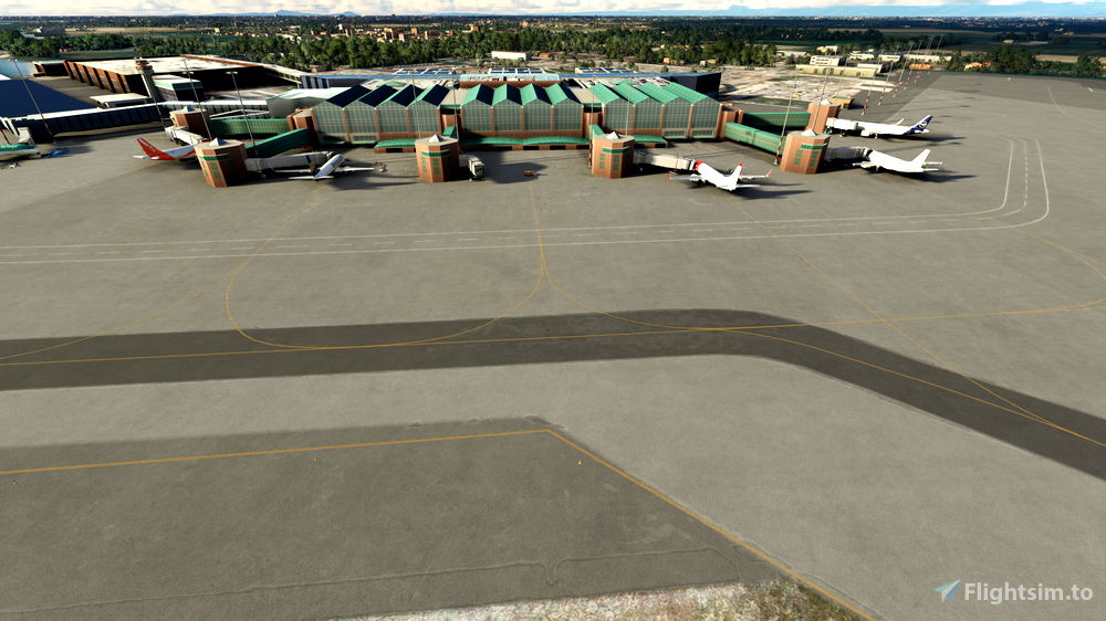 LIPZ Venice Marco Polo Intl Airport for Microsoft Flight Simulator MSFS