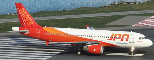 Liverie FENIX A320 V2 cfm JPN TRANSPORTES