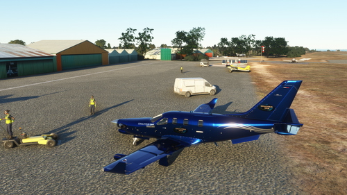 Livery- Asobo Daher TBM 930 - Simulateur Game - V1.2 - By Newdeclic