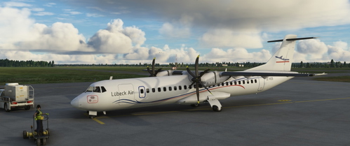 !Community not Hans + Ms! Livery ATR72-600 Lübeck Air SB-MDB