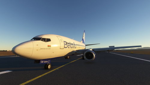 Livery Belavia(NEW) for PMDG 737-600