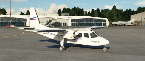 Livery BN2 Islander Lübeck Air