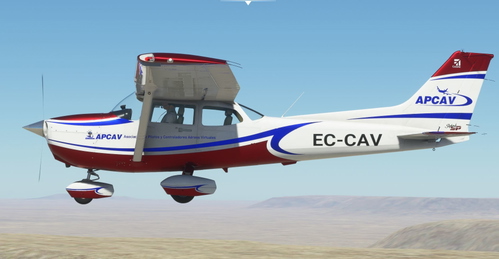 Livery Cessna 172 APCAV